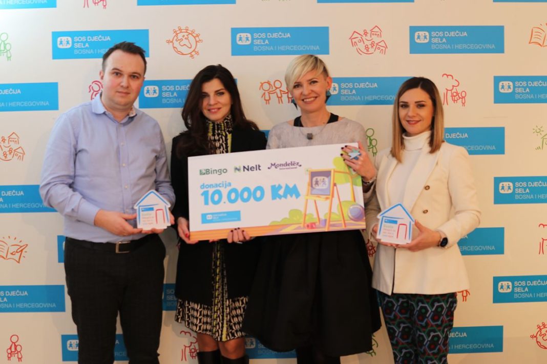 SOS Dječijim selima u BiH donirano 10.000 KM izdvojenih od prodaje 7Days Cocoa kroasana i Milka Noisette čokolada u Bingo marketima SOS Dječijim selima u BiH donirano 10.000 KM izdvojenih od prodaje 7Days Cocoa kroasana i Milka Noisette čokolada u Bingo marketima