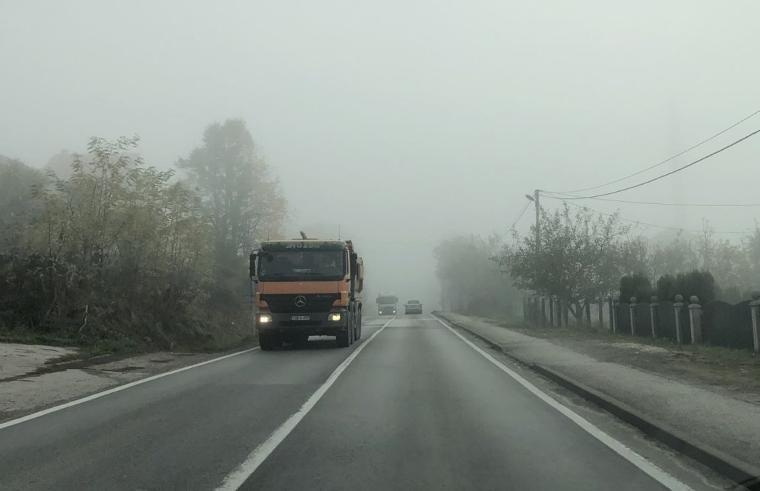 BIHAMK: Smanjena vidljivost zbog magle BIHAMK: Smanjena vidljivost zbog magle