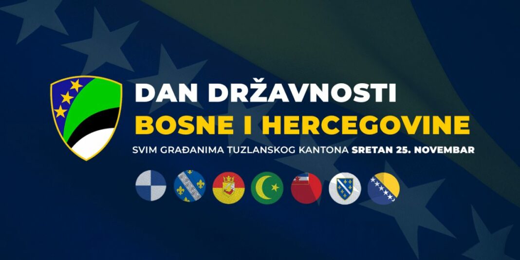 Vlada TK:Čestitka povodom Dana državnosti Bosne i Hercegovine Vlada TK:Čestitka povodom Dana državnosti Bosne i Hercegovine