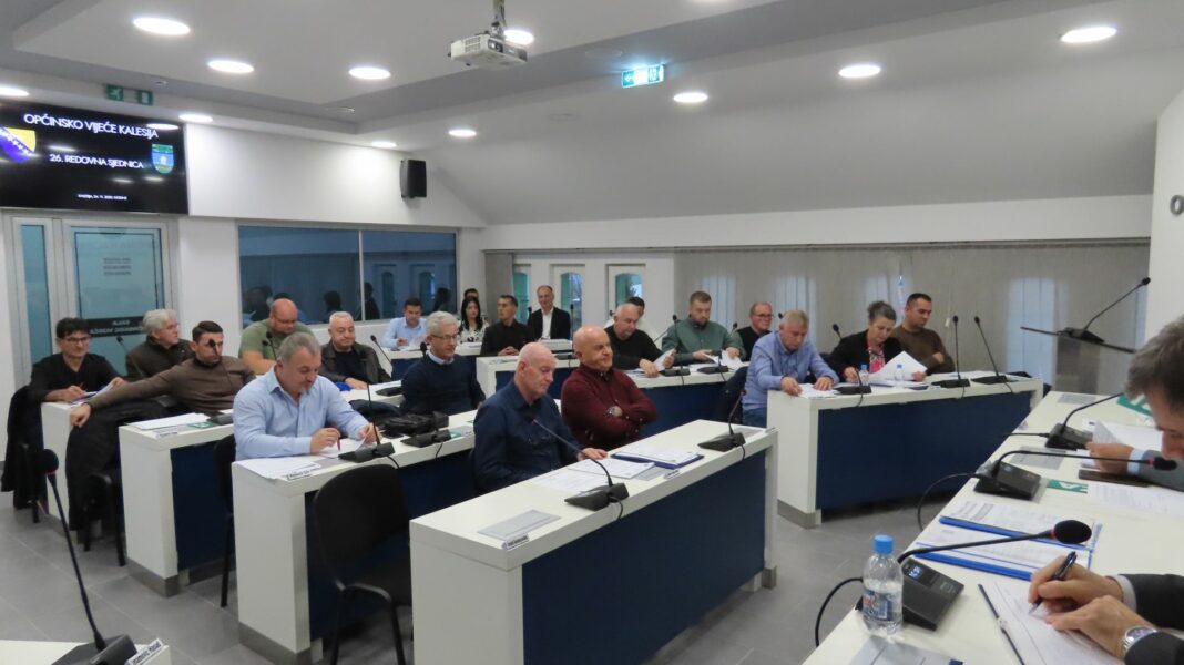 Usvojen dnevni red 26.redovne sjednice Općinskog vijeća Kalesija Usvojen dnevni red 26.redovne sjednice Općinskog vijeća Kalesija