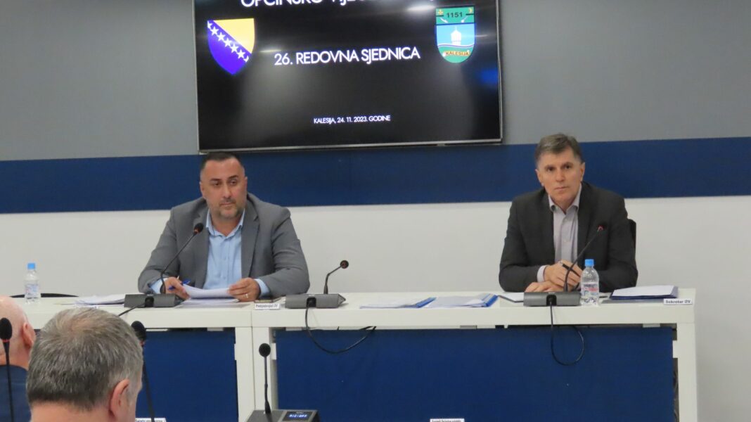 Održana 26.redovna sjednica Općinskog vijeća Kalesija Održana 26.redovna sjednica Općinskog vijeća Kalesija