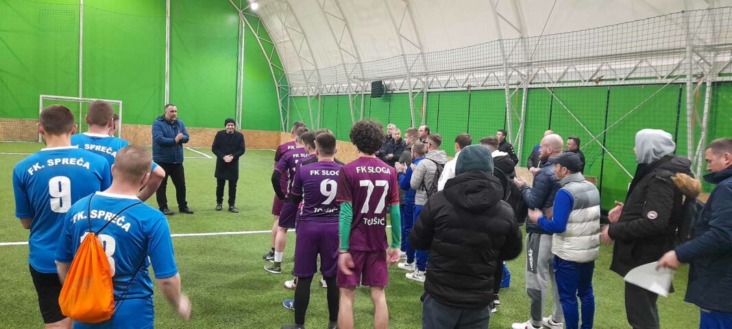 Počela Zimska futsal liga: Sloga ubjedljiva na startu Počela Zimska futsal liga: Sloga ubjedljiva na startu