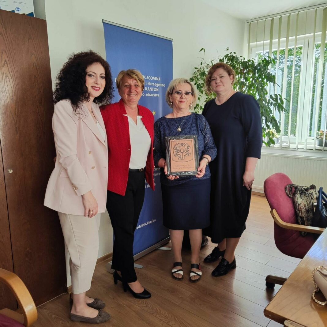 Podrška Ministarstva zdravstva TK zdravstvenim programima Specijalne olimpijade Podrška Ministarstva zdravstva TK zdravstvenim programima Specijalne olimpijade
