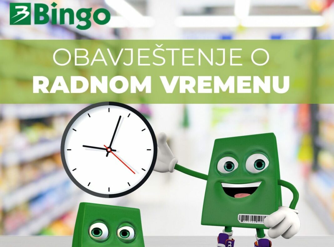 Bingo objavio: Ove trgovine neće raditi za Bajram Bingo objavio: Ove trgovine neće raditi za Bajram