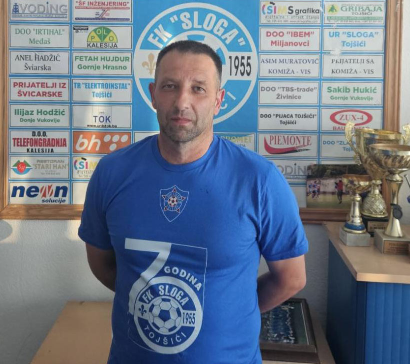 Iz Kikača u Tojšiće: Nijaz Karić preuzeo klupu Sloge Iz Kikača u Tojšiće: Nijaz Karić preuzeo klupu Sloge
