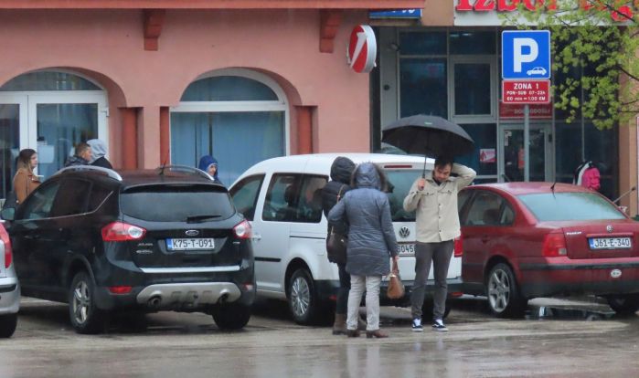 I danas u BiH oblačno vrijeme, kiša i pljuskovi u većem dijelu zemlje I danas u BiH oblačno vrijeme, kiša i pljuskovi u većem dijelu zemlje