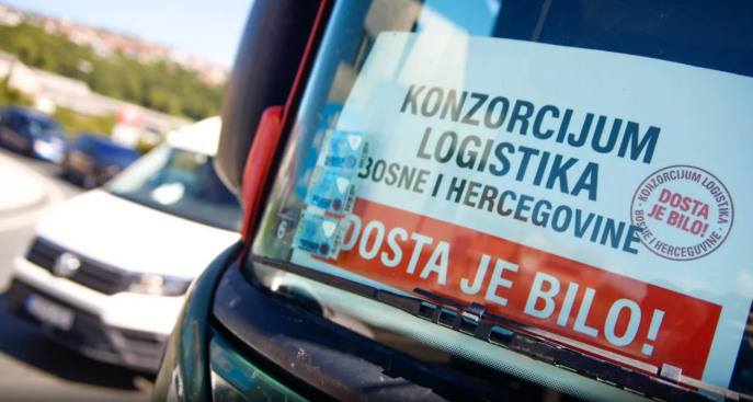 Prevoznici poručili: Protesti u BiH traju dok se ne ispune zahtjevi! Prevoznici poručili: Protesti u BiH traju dok se ne ispune zahtjevi!