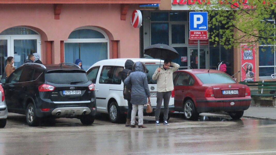 Danas u našoj zemlji pretežno oblačno vrijeme sa kišom Danas u našoj zemlji pretežno oblačno vrijeme sa kišom