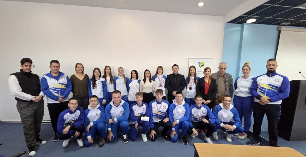 Ministar Gazdić primio najbolje karatiste Balkana Ministar Gazdić primio najbolje karatiste Balkana