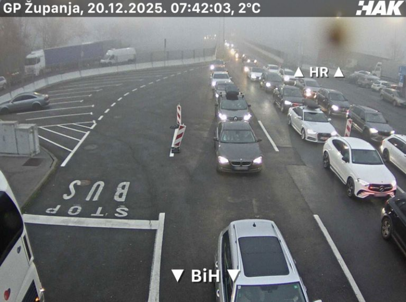 BIHAMK: Duge kolone na graničnim prelazima BIHAMK: Duge kolone na graničnim prelazima