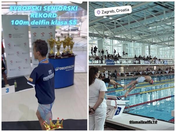 Ismail Zulfić oborio seniorski evropski rekord Ismail Zulfić oborio seniorski evropski rekord