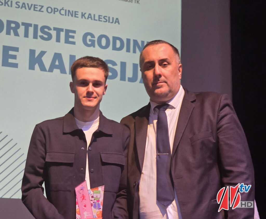 Fudbaler Bosne Amar Mehanović najbolji sportista općine Kalesija za 2025. godinu Fudbaler Bosne Amar Mehanović najbolji sportista općine Kalesija za 2025. godinu