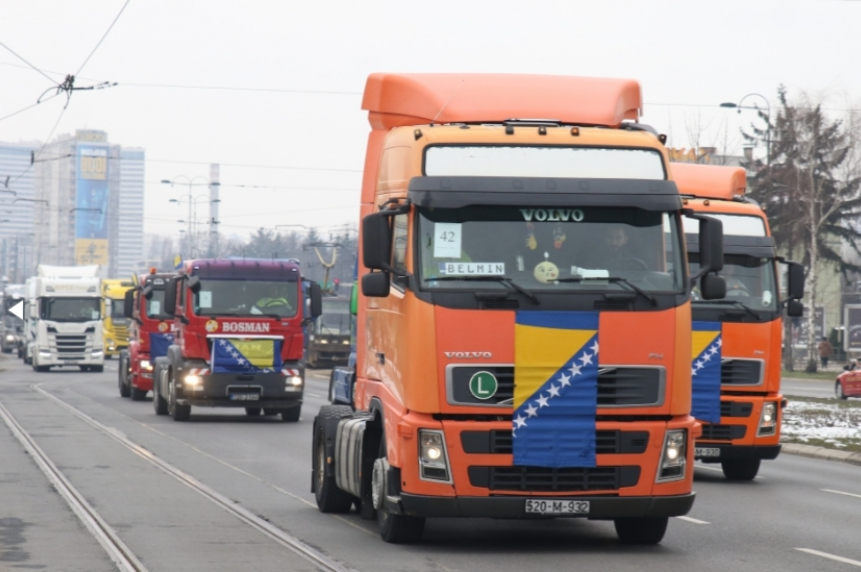 U ponedjeljak blokada transportnih graničnih prelaza prema EU U ponedjeljak blokada transportnih graničnih prelaza prema EU