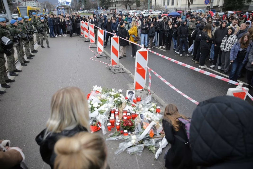Četvrti dan protesta u Sarajevu Četvrti dan protesta u Sarajevu