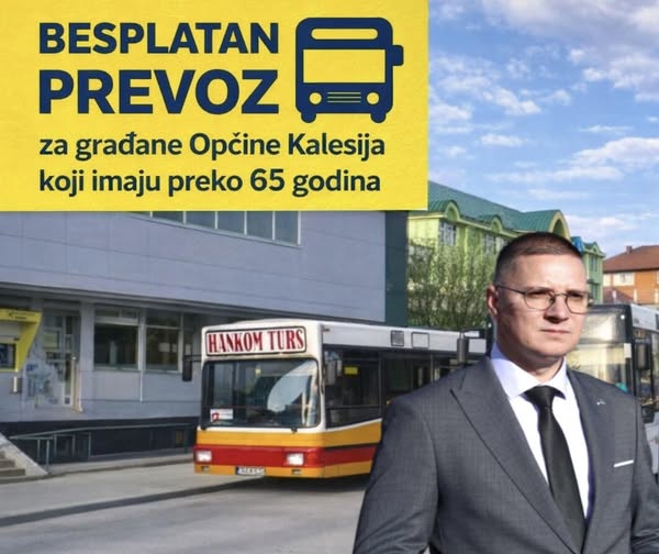 Besplatan javni prevoz za građane Kalesije Besplatan javni prevoz za građane Kalesije