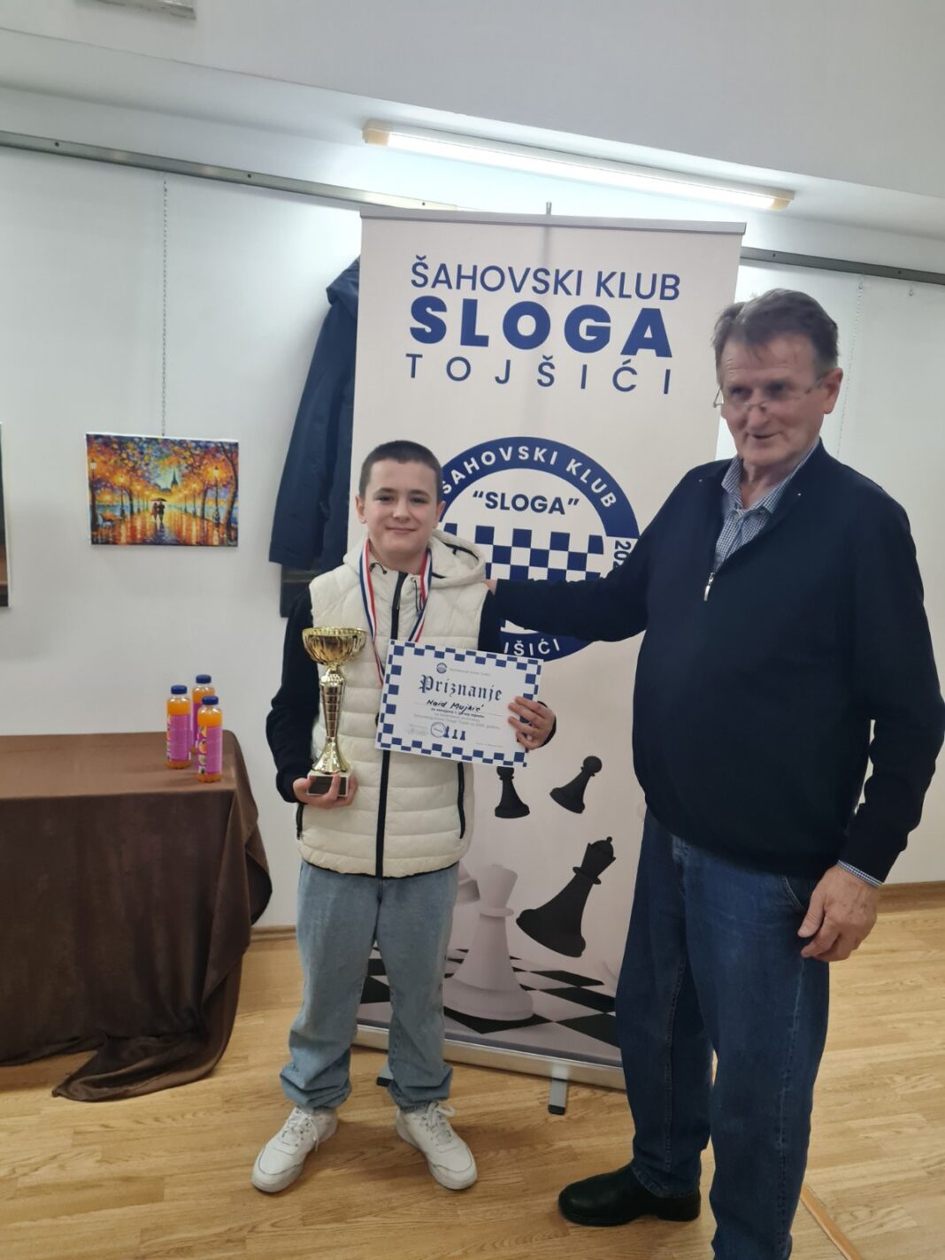 Naid Mujkić najbolji na prvom Kadetskom prvenstvu ŠK “Sloga” Naid Mujkić najbolji na prvom Kadetskom prvenstvu ŠK “Sloga”