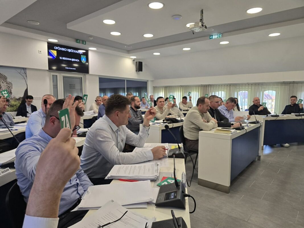 Općinsko vijeće Kalesija: Usvojen dnevni red 15. redovne sjednice Općinsko vijeće Kalesija: Usvojen dnevni red 15. redovne sjednice