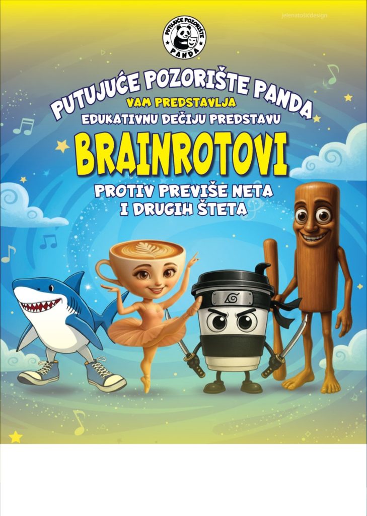 BKC: U nedjelju 19. aprila predstava za djecu “Brainrotovi“ BKC: U nedjelju 19. aprila predstava za djecu “Brainrotovi“