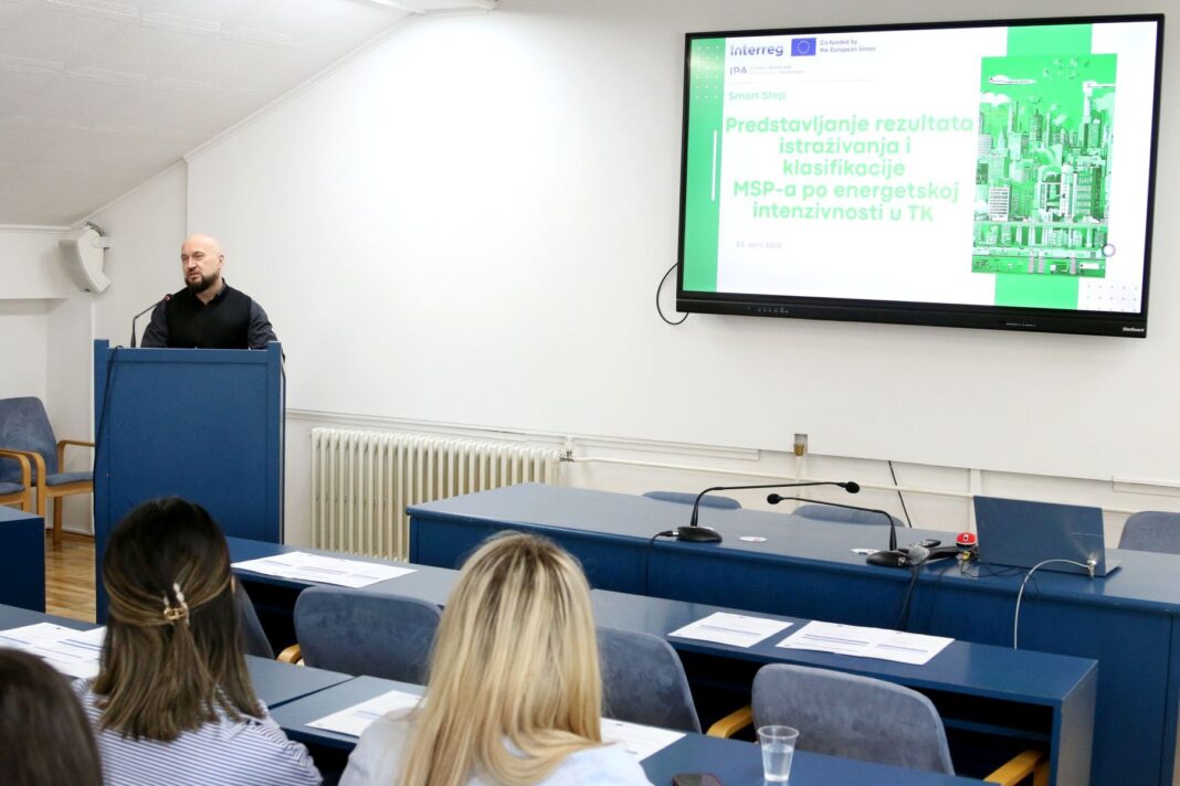 Predstavljeni rezultati istraživanja o energetskoj efikasnosti malih i srednjih preduzeća u TK Predstavljeni rezultati istraživanja o energetskoj efikasnosti malih i srednjih preduzeća u TK
