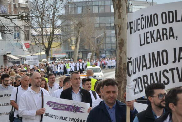 Dogovor u roku 15 dana ili opći štrajk ljekara u TK Dogovor u roku 15 dana ili opći štrajk ljekara u TK