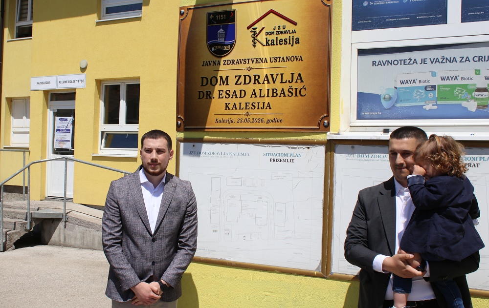 JZU Dom zdravlja Kalesija nosi ime dr. Esada Alibašića JZU Dom zdravlja Kalesija nosi ime dr. Esada Alibašića