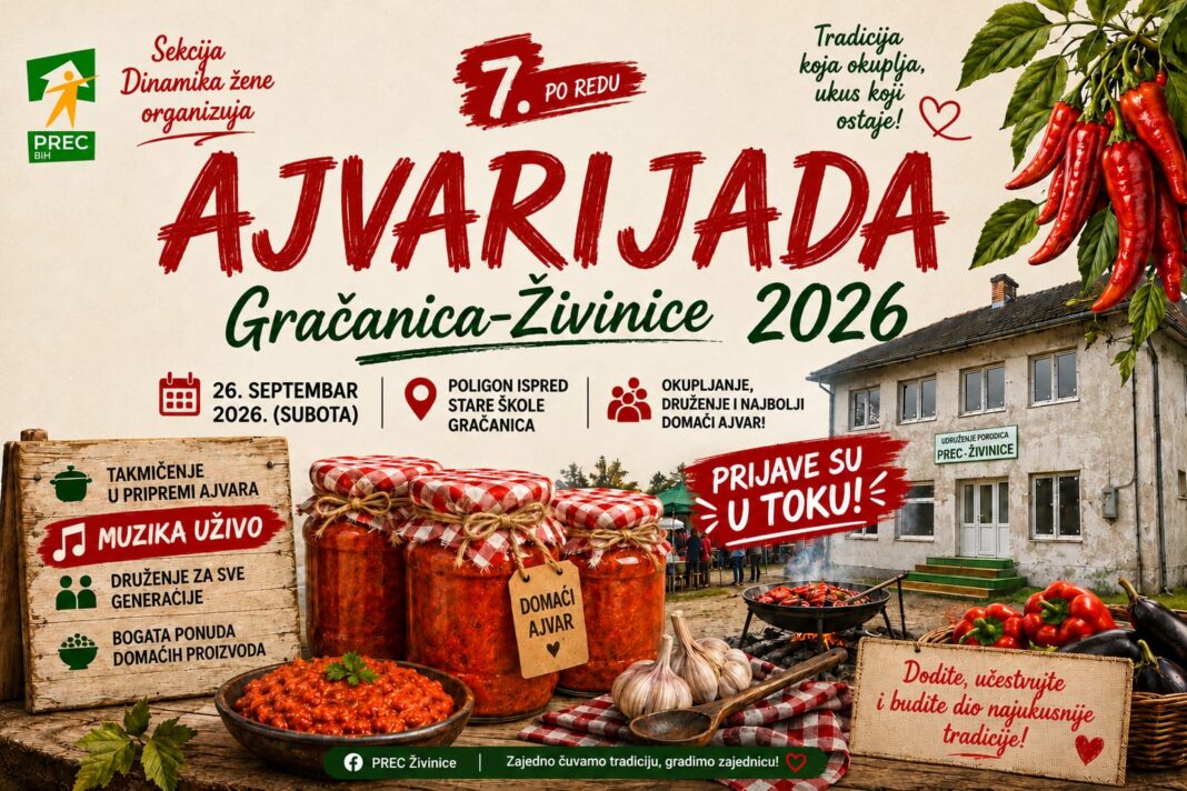 Sedma Ajvarijada u Gračanici kod Živinica: Kad se timovi ne grade u sali, nego oko vatre i paprike Sedma Ajvarijada u Gračanici kod Živinica: Kad se timovi ne grade u sali, nego oko vatre i paprike