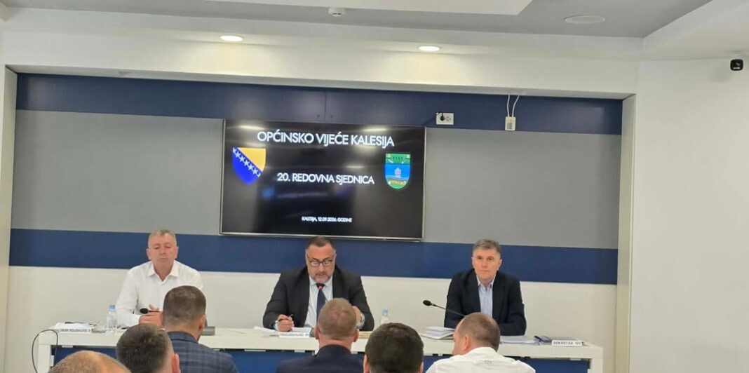 Završena sjednica Općinskog vijeća Kalesija Završena sjednica Općinskog vijeća Kalesija